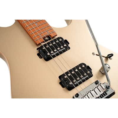 Cort G300 Pro Electric Guitar Regular Metallic Gold image 6