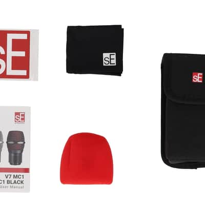 Se Electronics V7 MC1 Chrome Wireless Mic Capsule+Pouch For Shure Transmitter image 7