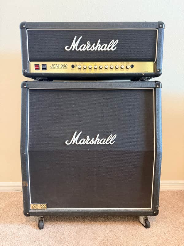 Marshall JCM900 Original 4100 Dual Reverb 100W Half Stack with 1960A 4x12 Cab image 1