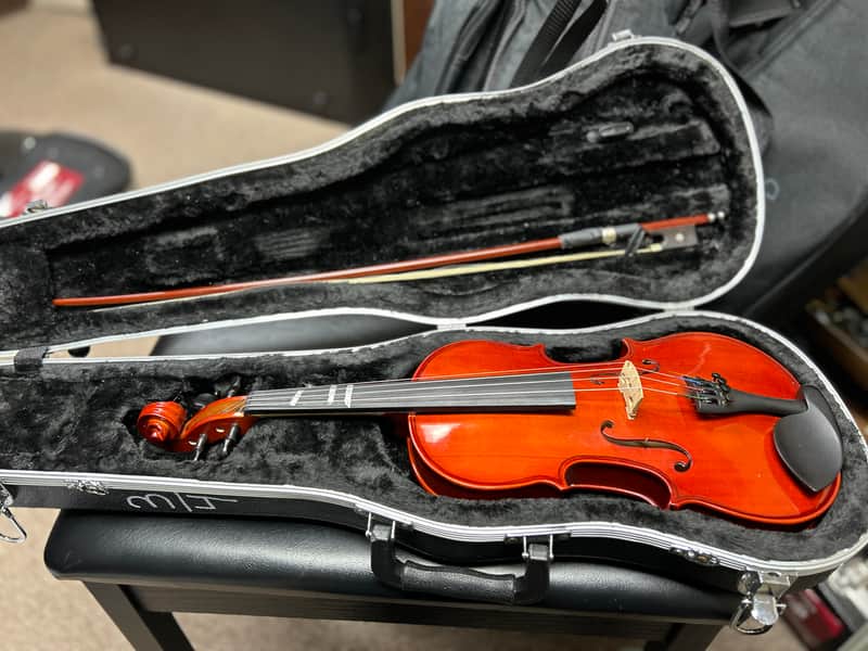 Franz Hoffmann Amadeus 3/4 Violin 2016 - Wooden image 1