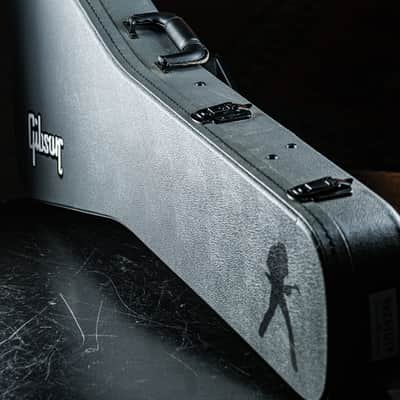 2022 Gibson Dave Mustaine Flying V EXP silver metallic image 19
