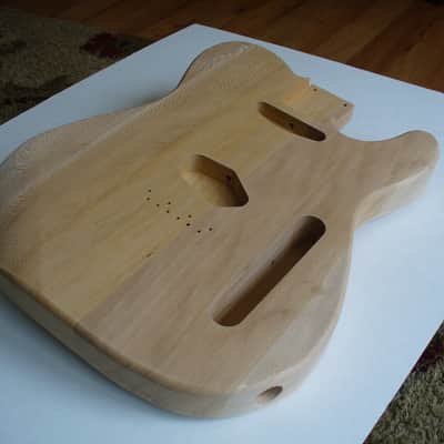 Quarter Sawn American Sycamore T Style Guitar Body for Telecaster® Neck Made in USA image 10