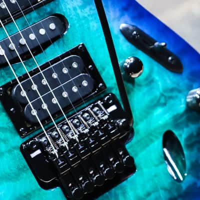 Ibanez S670QM Standard S Series Sapphire Blue Quilted Maple Top Electric Guitar image 5