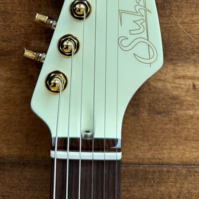Suhr Mateus Asato Signature Series Classic T White Lollar 510 Tremolo Gold Foils 81364 image 9