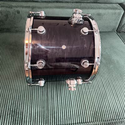 DW Performance Series 12x14" Floor Tom 2010 - Present - Ebony Stain image 6