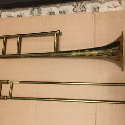 MARTIN "THE MARTIN COMMITTEE" 1948 HANDCRAFT TROMBONE ORG. LAC SERVICED GREAT SLIDE NO WEAR CASE SBK image 6