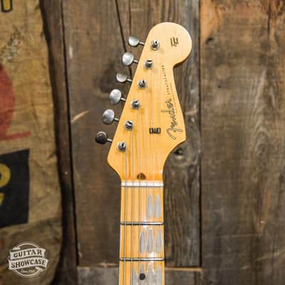 Fender Limited Edition Custom Shop '57 Strat Relic - Aged Tahitian Red image 5
