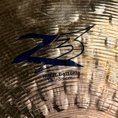 THOMAS PRIDGEN!! 15" Zildjian Z3 MASTERSOUND Hihats 1298g 1729g image 5