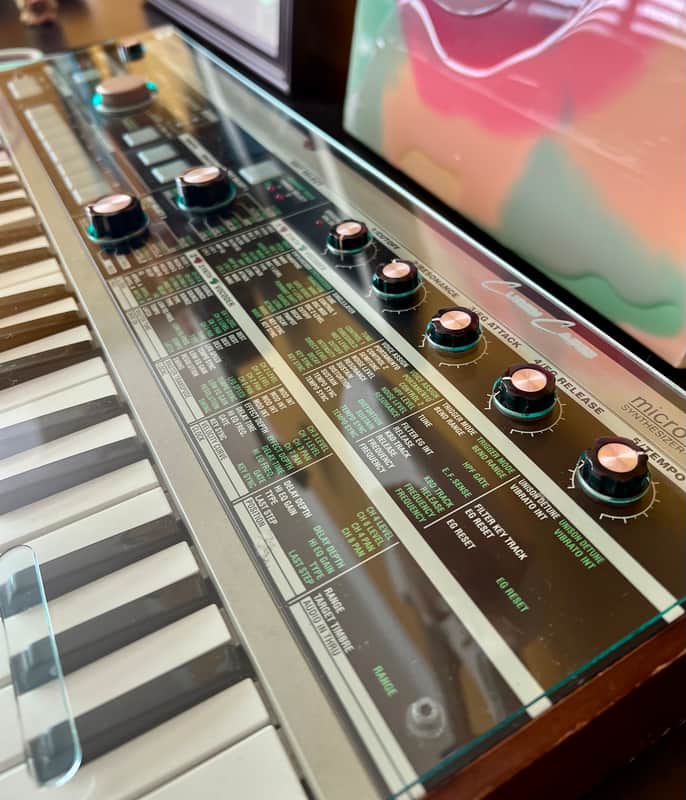 Acrylic Dust Cover for MicroKORG image 1