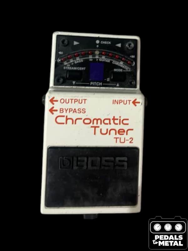 Boss TU-2 Chromatic Tuner (Dark Gray Label) 1998 - 2009 - White - X18304 Bild 1