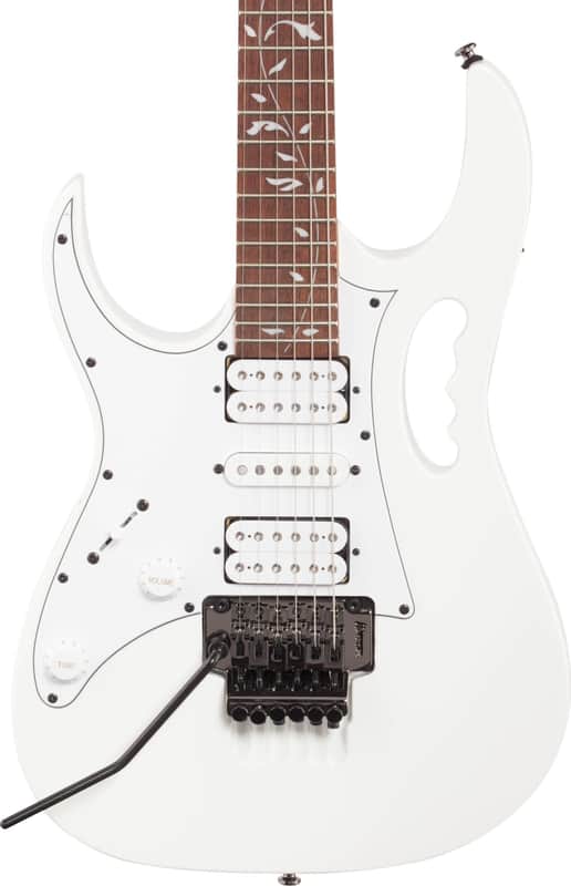 Ibanez JEMJRL Steve Vai Signature Left-Handed Electric Guitar, Jatoba Fingerboard, White image 1