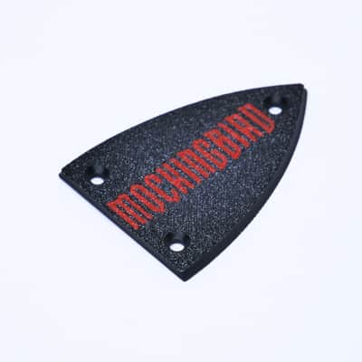 Custom BC Rich Mockingbird Truss Rod Cover - Black & White image 4