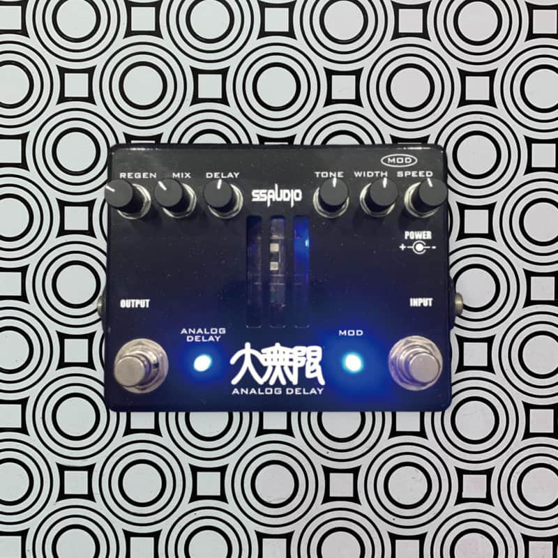 Delay and Tap Modulated Stomp box Analog Delay Guitar Pedal VacuumTube Analog 1s image 1