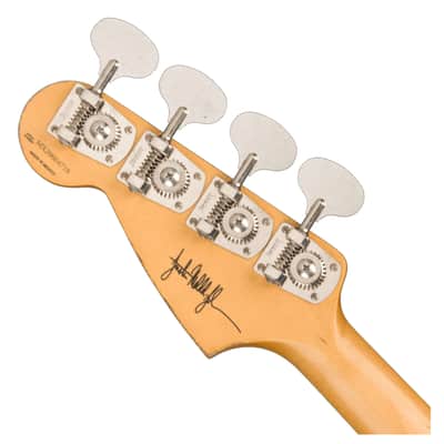 Fender JMJ Road Worn Mustang Bass - Black image 5