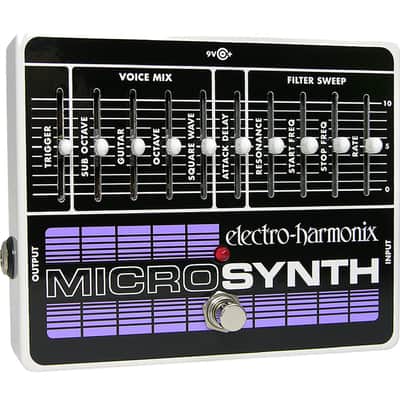 Electro-Harmonix Micro Synth Analog Guitar Synth Pedal image 2