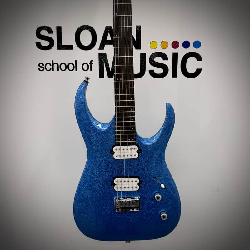 Jackson Pro Plus Series Signature Misha Mansoor Juggernaut HT6 - Blue Sparkle image 1