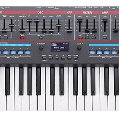 Roland Juno-X 61-Key Programmable Polyphonic Keyboard Synthesizer w/ Roland DP-10 Damper Pedal image 2