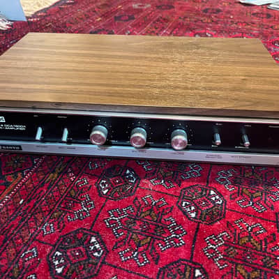 Vintage Stereo: 1971 Sanyo DCA 1500x Amplifier & Quadraphonic Decoder, Works + Sounds Great! image 1