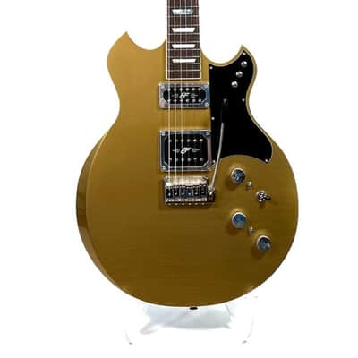 Fiam Guitars Nightingale by Ex Ronin Luthier Izzy Lugo, 2021 Gold/Black NEW (Auhthorized Dealer) image 3
