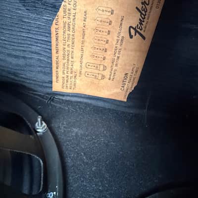 Fender Super Reverb Cabiinet w/ Speakers image 4