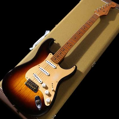Fender Custom Shop LTD 70th Anniversary 1954 Stratocaster Journeyman Relic Wide Fade Chocolate [LXX0193] (06/01) image 8