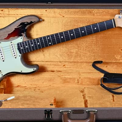 Fender Custom Shop Rory Gallagher Tribute Stratocaster from 2004 in 3-Color Sunburst with original Hardcase image 11