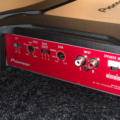 Pioneer GM -5500T - 820w Amp w/ Bass Boost Volume Control - 2011 - Black image 4