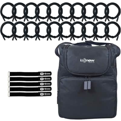20 Pack 25 Foot ft 3 Pin DMX Male Female 512 Light Lighting Data Transfer Cable image 1