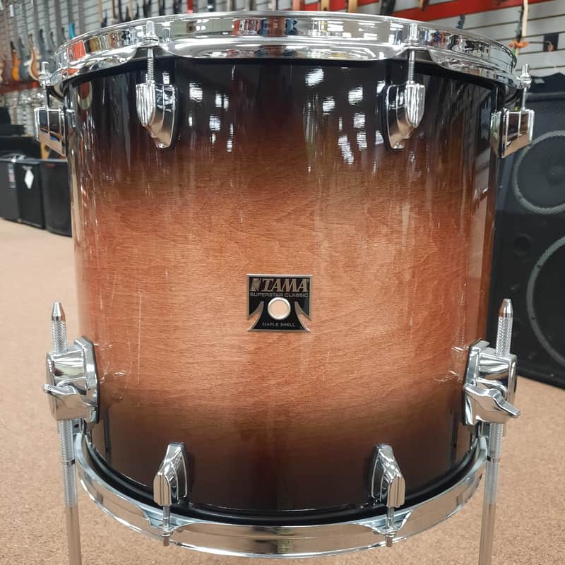 TAMA Superstar Classic 16X14 Floor Tom 100% Maple - Brown Burst image 1