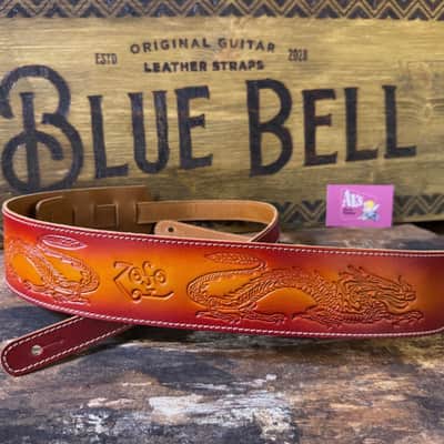 Blue Bell Straps ARTISAN ZOZO 73 Two Tone Aniline Colors “ONE OF KIND “ Custom Shop UNIQUE for Al’s Music Factory Bild 10