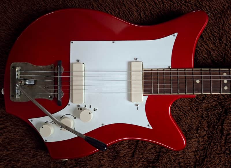 Extremely Rare Vintage Late 1950s/Early 1960s Musima / Migma Markneukirchen / Klingenthal Electric Guitar - Excellent