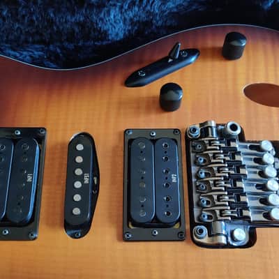 Ibanez S670FM-ATF Standard 2007 - 2008 - Antique Burst Flat + TKL Hard Case image 12