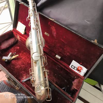 Frank Holton Tenor Saxophone WWI Military Issue (U.S.Q.M.C.) Serial #1092 Serial # 1092 1915 - 1915 image 5