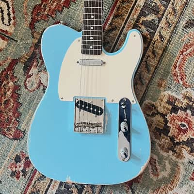 Guitar Mill - MJT Telecaster - Sonic Blue Nitro image 5