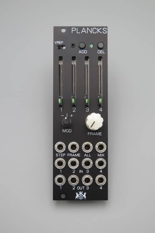 Plancks II, 8HP Frames - black image 1