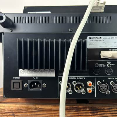 Tascam DM-24 Digital Mixer w/ MU-24 Meter Bridge - Black | Reverb