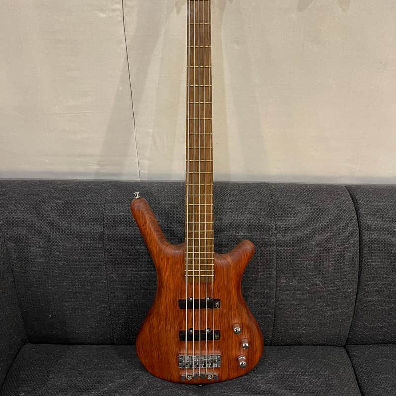 2007 Warwick Warwick Corvette 5 string Bass Bubinga Active Nat…