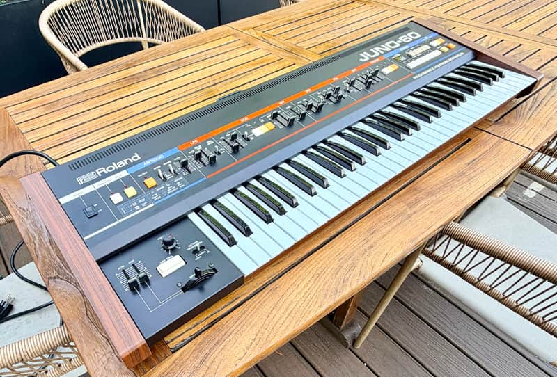Roland Juno-60  Synthesizer with Tubbutec Controller & MIDI image 1