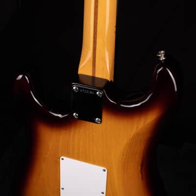 Fender 70th Anniversary American Vintage II 1954 Stratocaster 2-Color Sunburst With Case - Demo - Serial # FENV700194 image 6