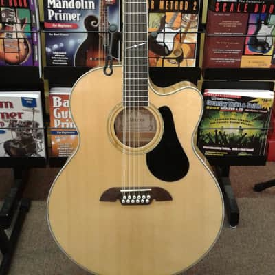 Alvarez AJ60SC12 Artist Series Jumbo 12-String Cutaway  2005 Natural image 1