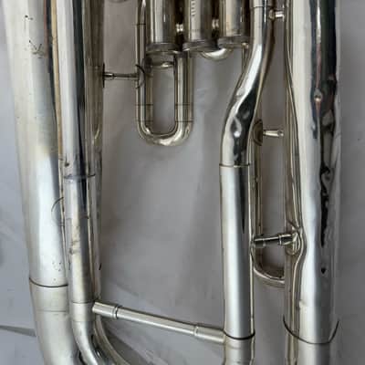 Yamaha YEP-201S Standard Euphonium 2010s - Silver-Plated image 13