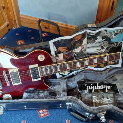 Epiphone Les Paul Tribute Plus 2016 - 2019 - Black Cherry image 2