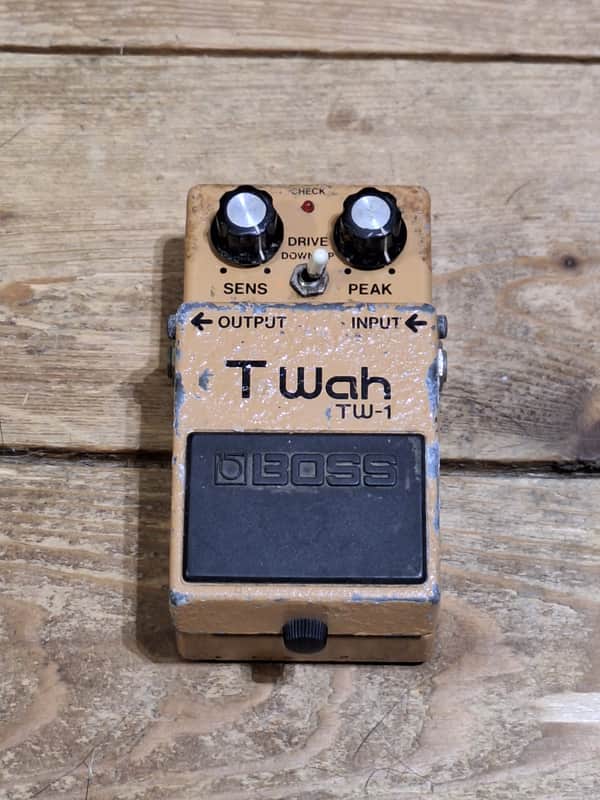 Original Boss TW-1 T Wah (Black Label) 1977 - 1979 - Yellow - image 1