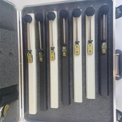 Schulmerich 3rd Octave Melody Chimes C4-F#4+G#6-C7 +Hardshell Case Set image 2