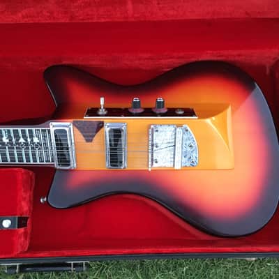 Melobar Mel o bar 10 String 1970 Sunburst Mint image 4