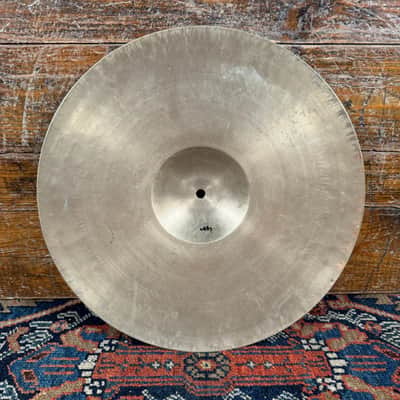 14" Zanchi F&F Vibra 1950s Hi-Hat Single / Crash Cymbal 688g Made in Italy *Video Demo* image 6