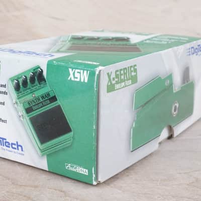 DigiTech X-Series Synth Wah Envelope Filter 2010 Green w/ Box, Paperwork image 2