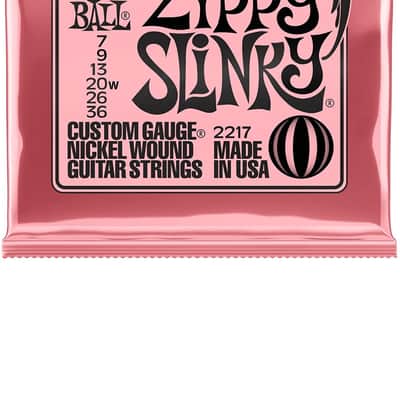 Ernie Ball Guitar Strings Zippy Slinky Nickel Wound Electric 7-36 Gauge image 3