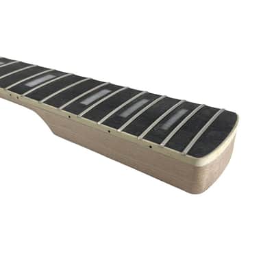 Maple Replacement Electric Bass Guitar Neck, 4-String 20 Fret 30'' Scale Length 42mm Nut and 65mm Heel Rosewood Fretboard Bolt On Unfinished Bass Neck DIY Installation & Repair image 7