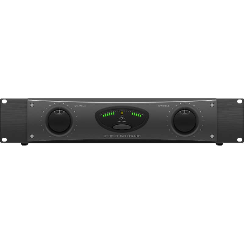 Behringer A800 2-Channel Reference Power Amplifier image 1